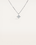 Colgante Niva Solitario de Diamante en Oro Blanco