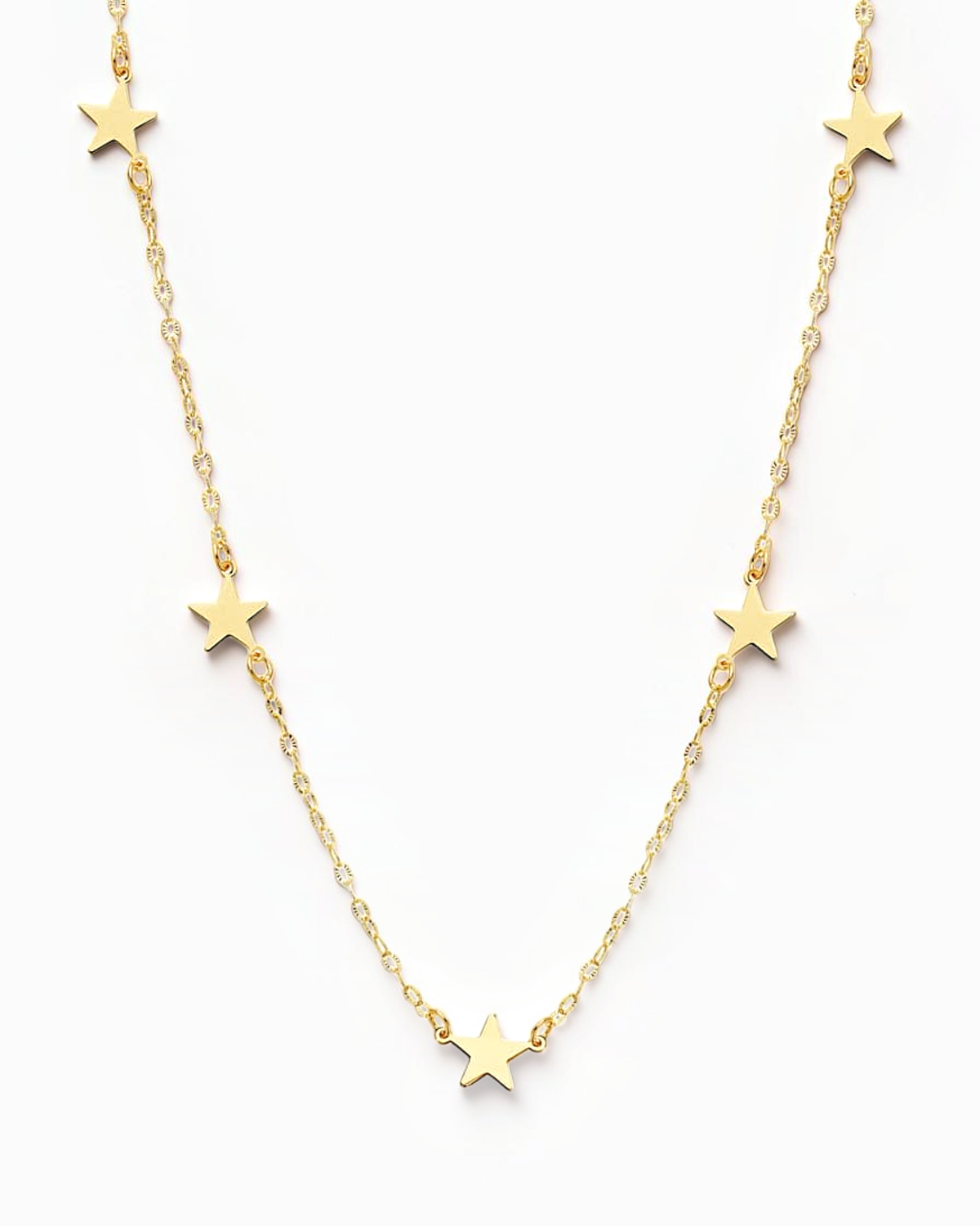 Gargantilla Astra de Estrellas en Oro Amarillo
