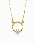 Gargantilla Dalia con Circonita en Oro Amarillo