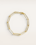 Pulsera Roma de Eslabones en Oro Amarillo