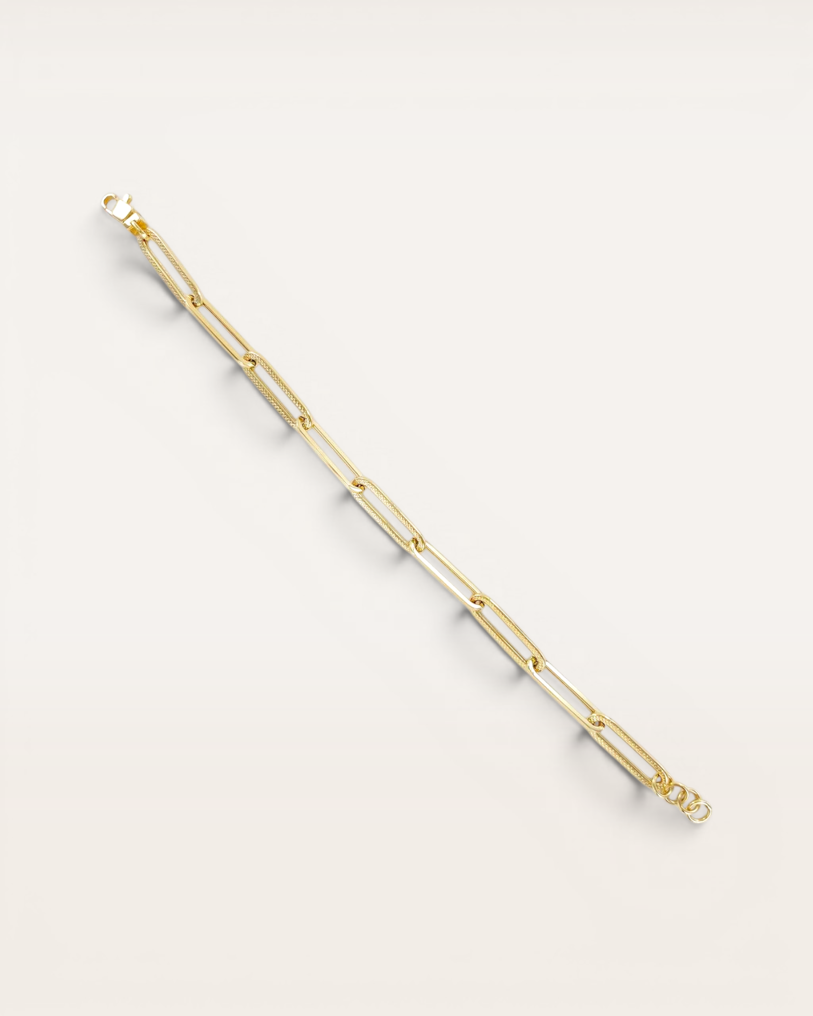 Pulsera Roma de Eslabones en Oro Amarillo