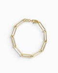 Pulsera Roma de Eslabones en Oro Amarillo