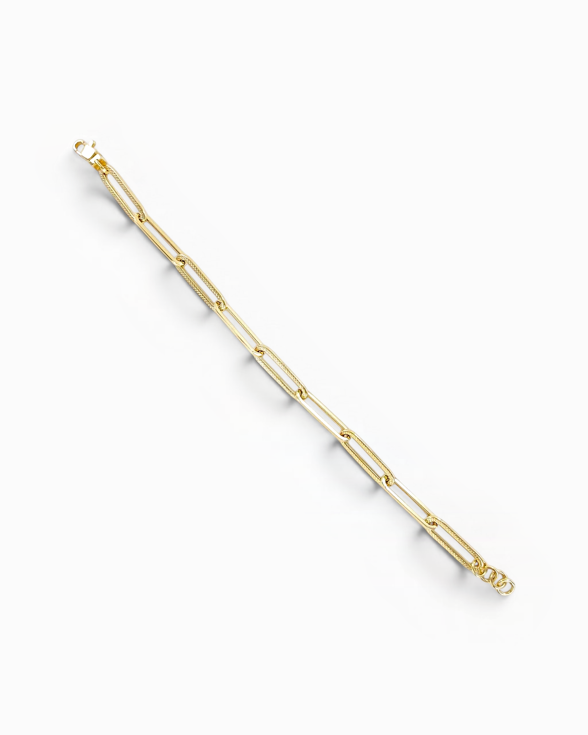Pulsera Roma de Eslabones en Oro Amarillo